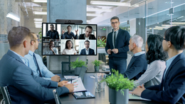 C-Line_Corporate_meeting Videocall