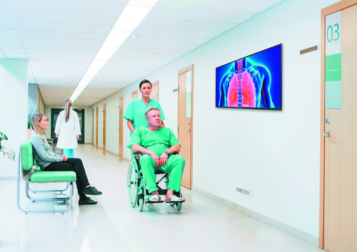 HEALTHCARE - Hospital Corridor - P-line