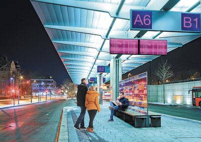 TRANSPORT - Bus Station - P-line
